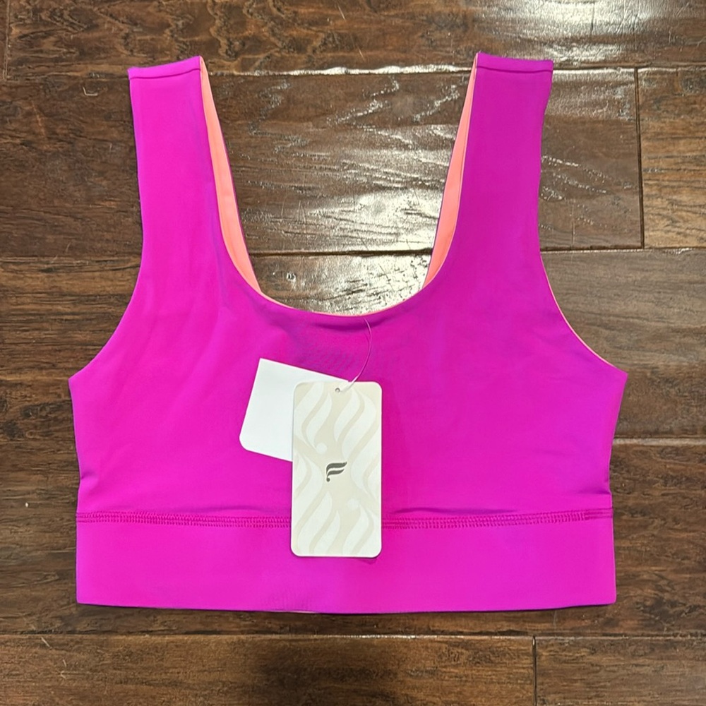 Fabletics Midi Sports Bra Harlow Reversible Nwt - image 1